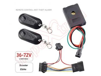 Alarm for electric scooter or electric bicycle